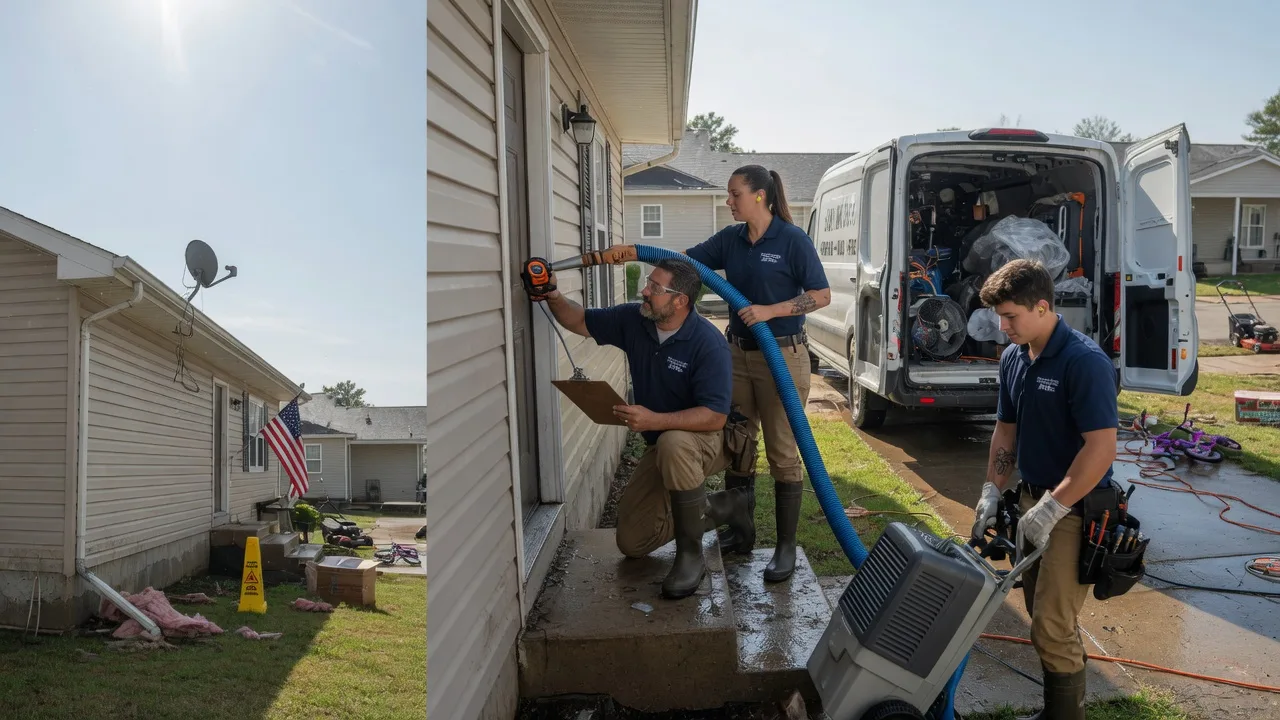 Ceiling Water Damage Restoration in Fluvanna, TX near me